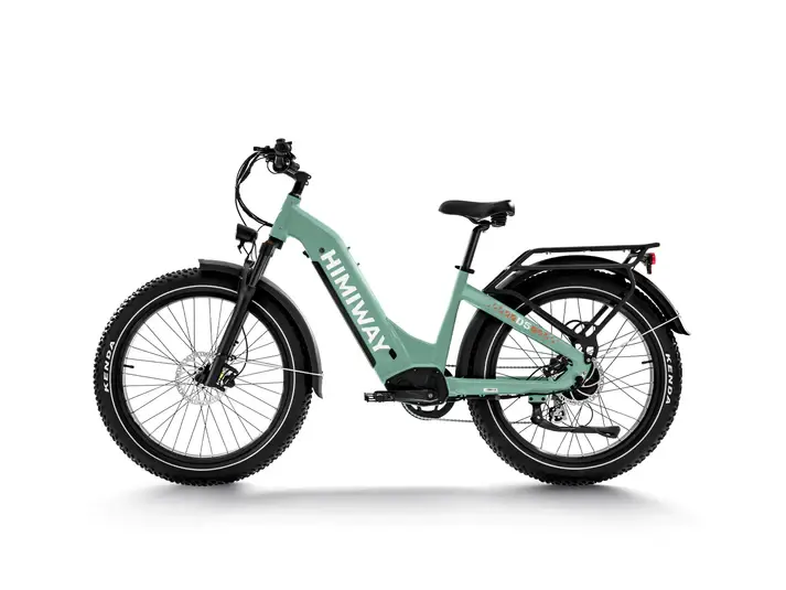 Thumbnail: Himiway Premium Zebra D5 Step Through All-terrain Electric Fat Bike