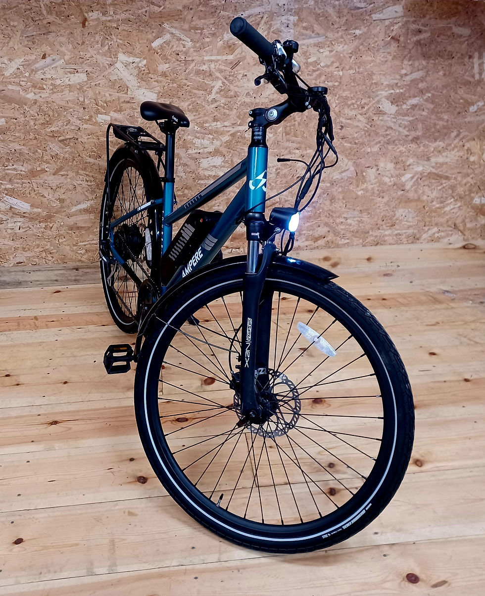 Thumbnail: Ampere Step Through EX HIRE Bike
