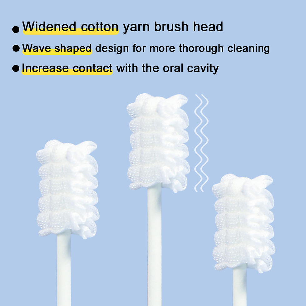 Thumbnail: 30PCS Baby mouth cleaning stick Disposable detergent Milk Tooth Veil toothbrush 