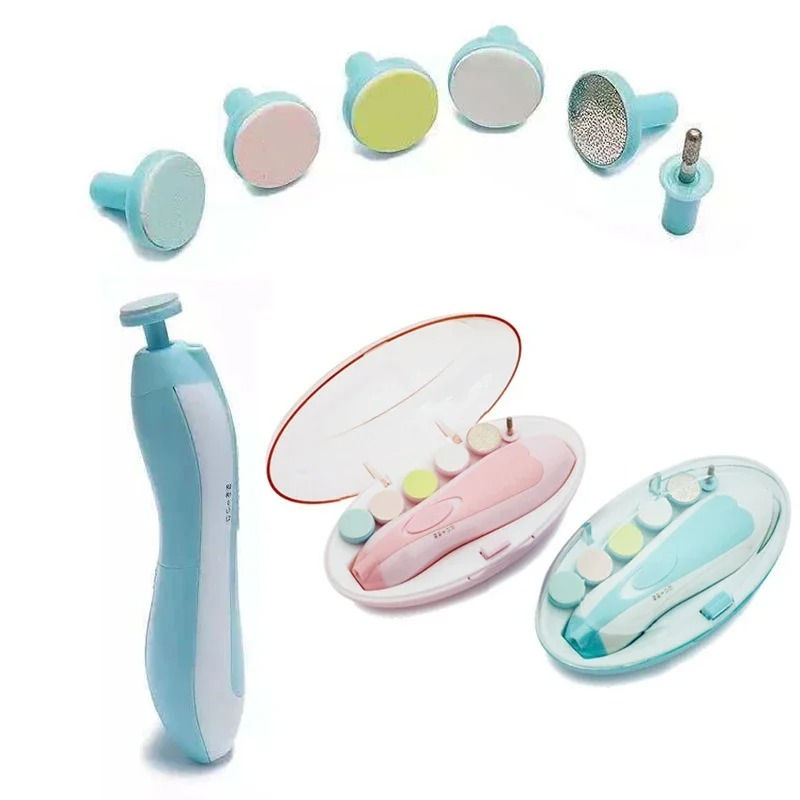 Thumbnail: Multifunctional Electric Baby Cutter Trimmer Manicure Tool Set Baby CareNail Tri