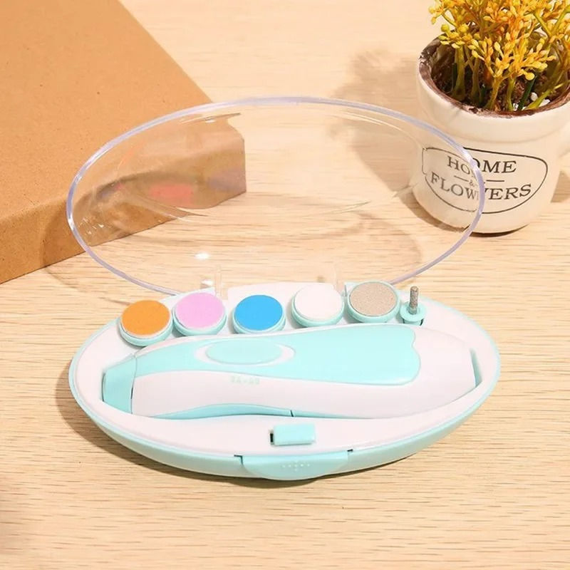 Thumbnail: Multifunctional Electric Baby Cutter Trimmer Manicure Tool Set Baby CareNail Tri