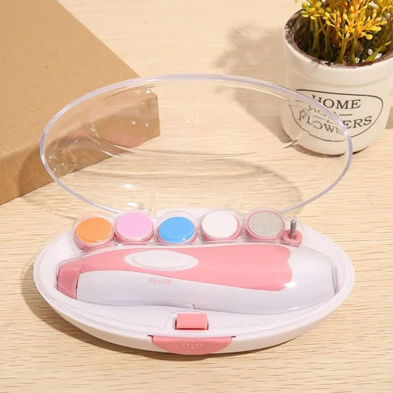 Thumbnail: Multifunctional Electric Baby Cutter Trimmer Manicure Tool Set Baby CareNail Tri