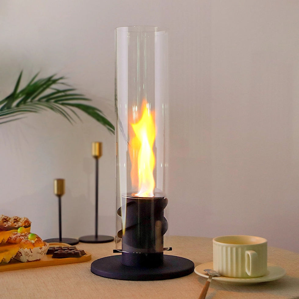 Thumbnail: 17''H Clean-Burning Bio Ethanol Ventless Fireplace