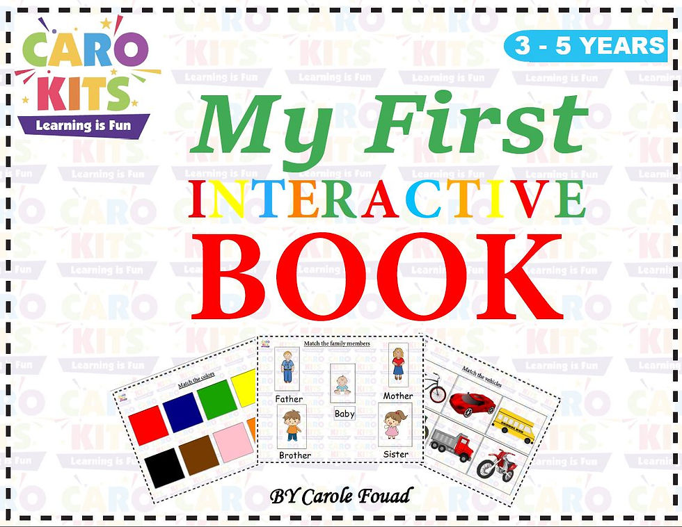 Thumbnail: My First Interactive Book - English
