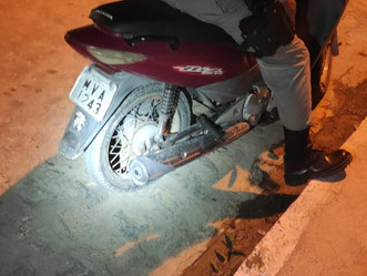 Polícia recupera moto roubada em Arapiraca