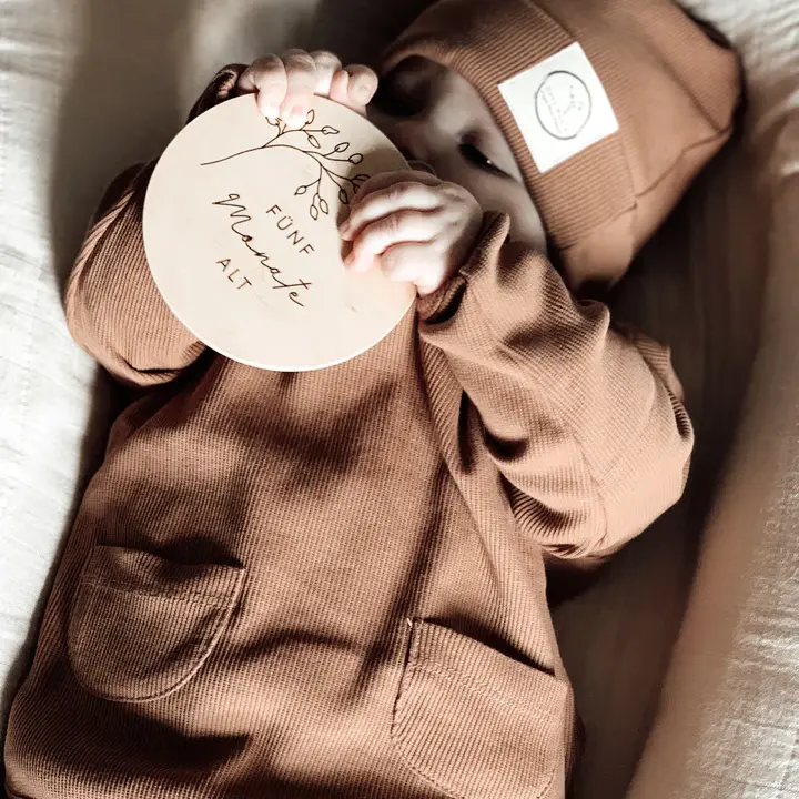 Miniaturbild: Cosy Roots Organic Rip Sweatshirt - Walnut