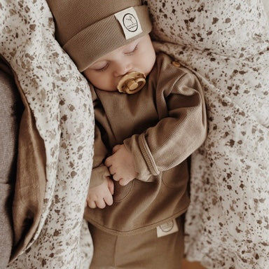 Miniaturbild: Cosy Roots Organic Rip Sweatshirt - Caramel