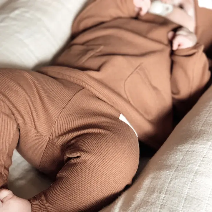 Miniaturbild: Cosy Roots Organic Rip Sweatshirt - Walnut