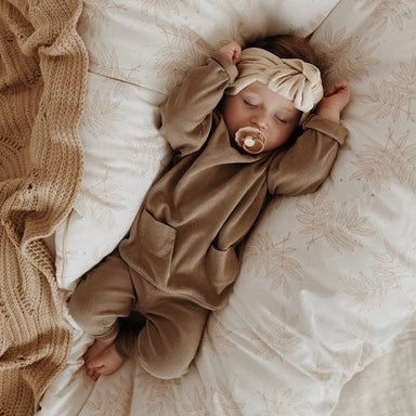 Miniaturbild: Cosy Roots Organic Rip Sweatshirt - Caramel