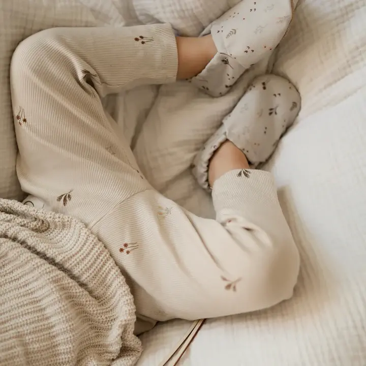 Miniaturbild: Cosy Roots Organic Rip Leggings - Wildflowers