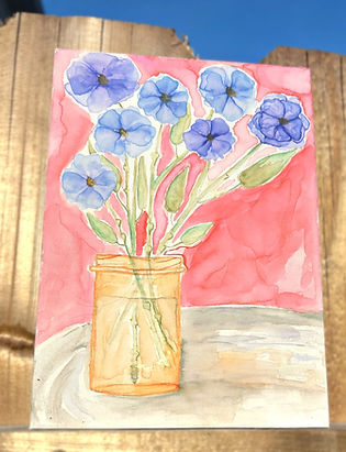 Grow Through It Watercolor