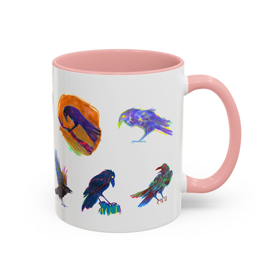 Thumbnail: Crow Mug  (11, 15oz)
