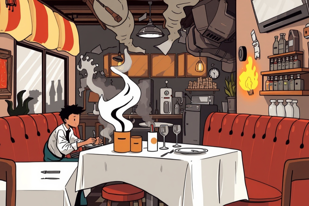 The Restaurant Business Is for One Person Only
