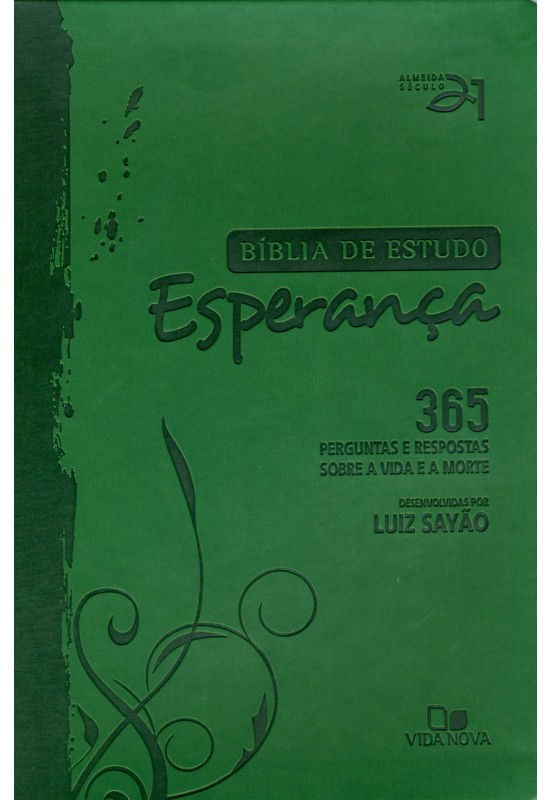 Miniatura: BIBLIA DE ESTUDO ESPERANÇA