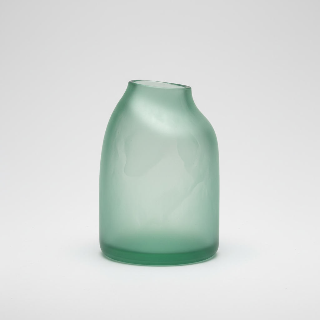 Textured Glass Vase