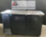 True TBB-2-HC 58 7/8" Bar Refrigerator Swinging Solid Doors