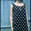 Thumbnail: New, Black polkadot dress