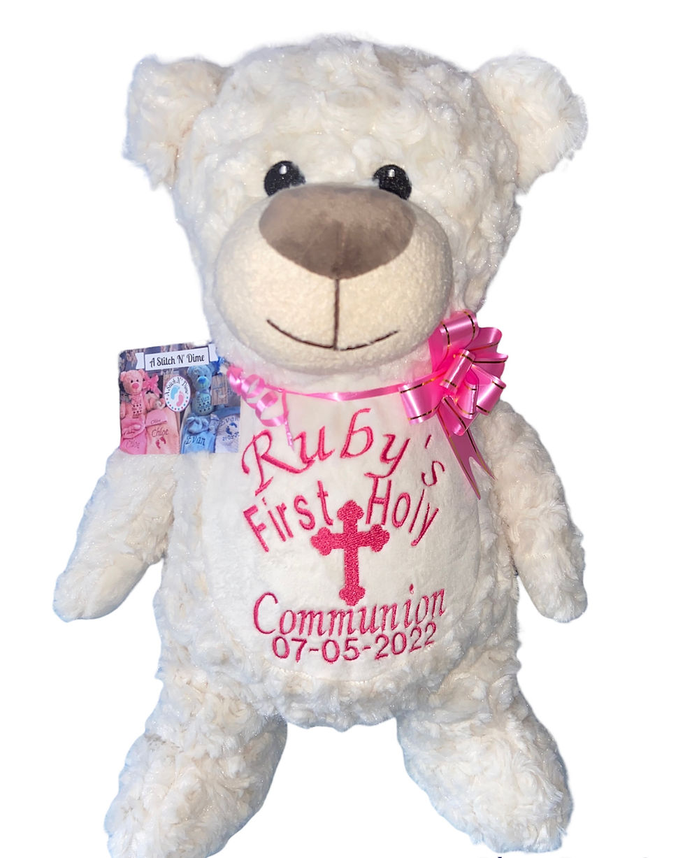 Thumbnail: Communion/Confirmation Tummy Bear