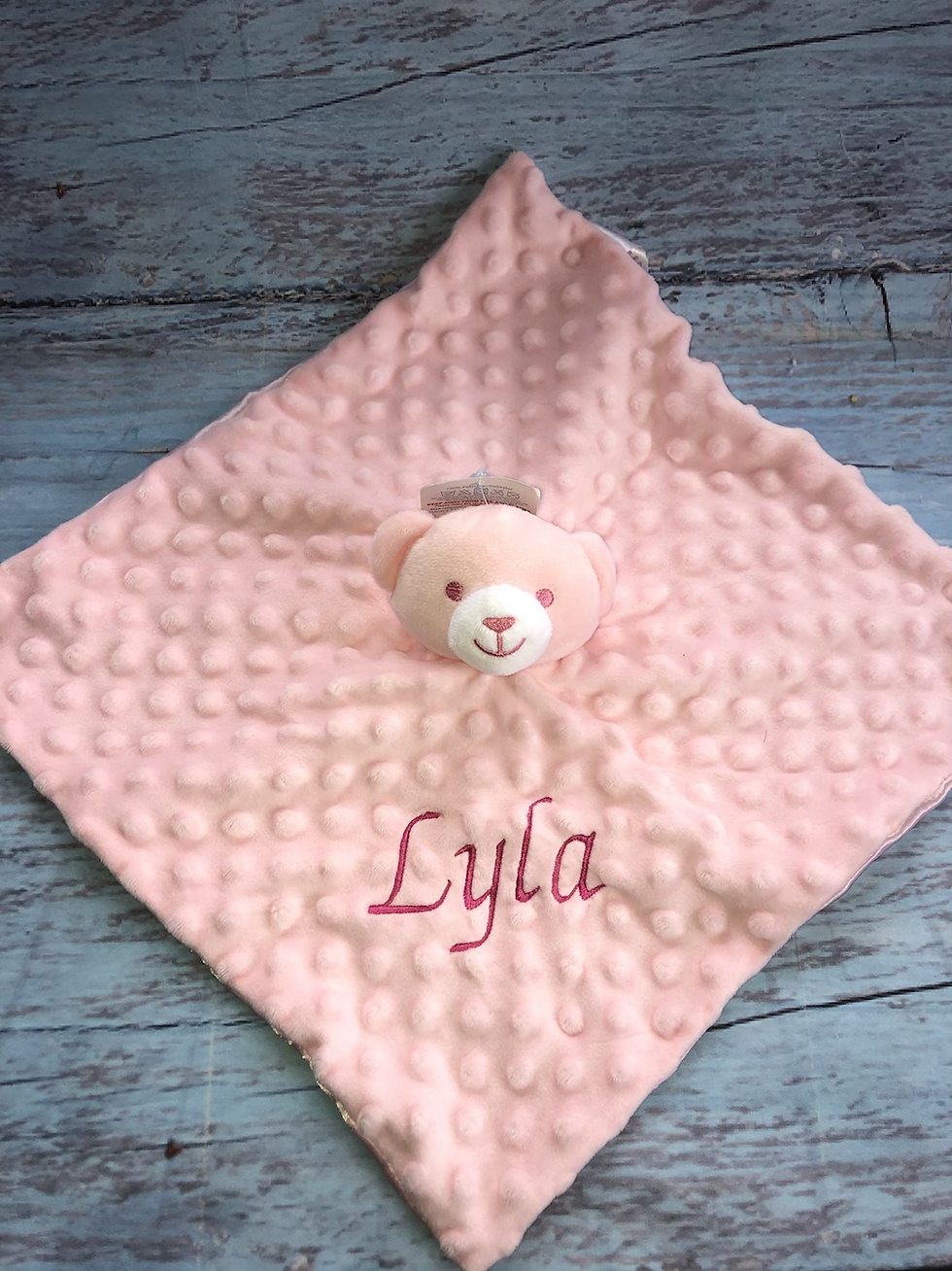 Thumbnail: Pink Dimple Comforter