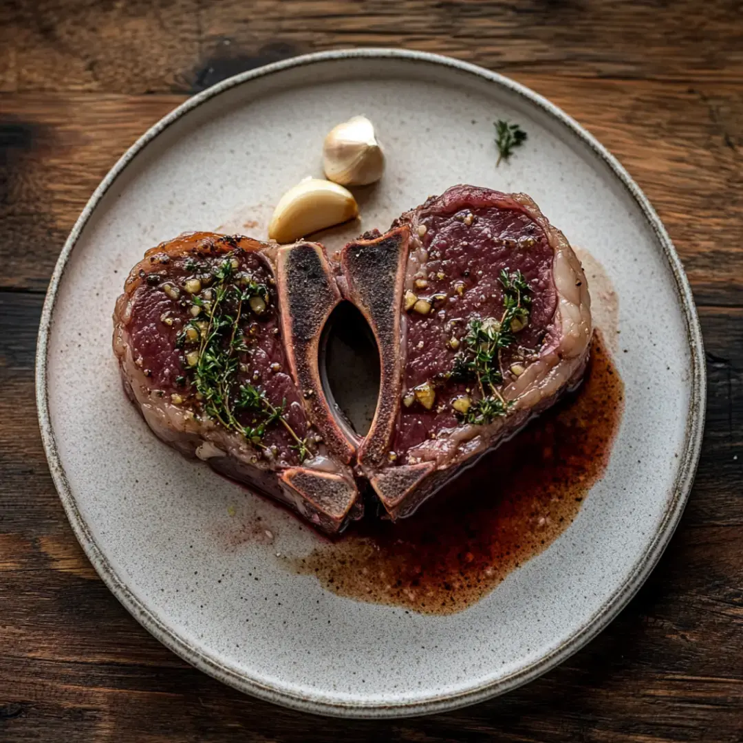 Scotch Lamb Valentine Steaks