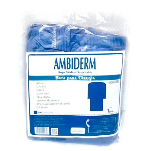 Batas Quirurgicas Desechables Farmacia Bata Para Paciente Tela SMS