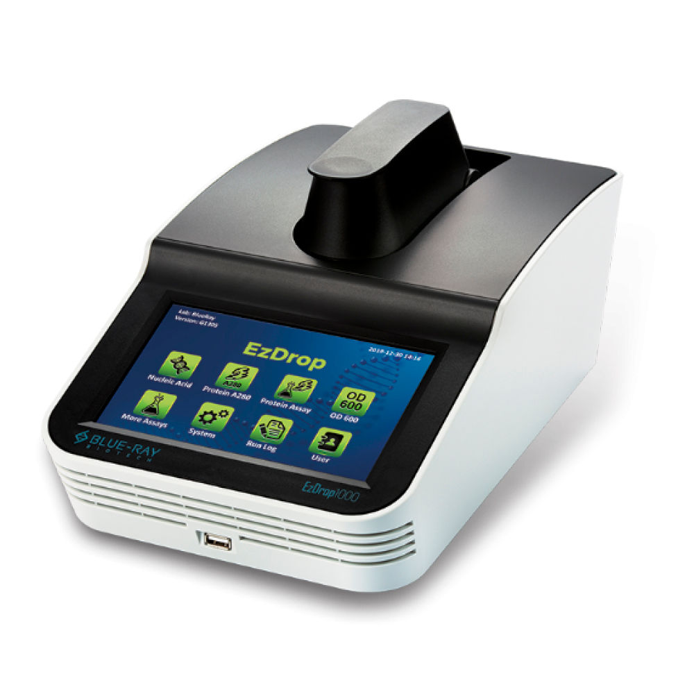 Espectrofotómetro Análisis de microvolumenes