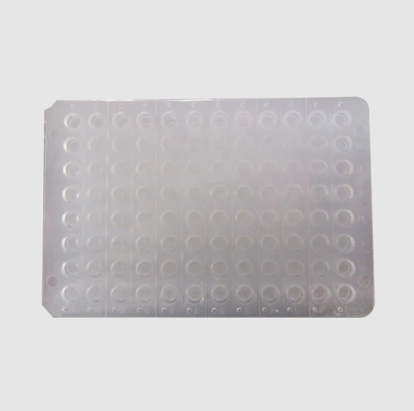 PLACA DE 96 POCILLOS. CAPACIDAD: 0.2 ML, PAQUETE CON 10 PIEZAS. ESTÉRILES LIBRES