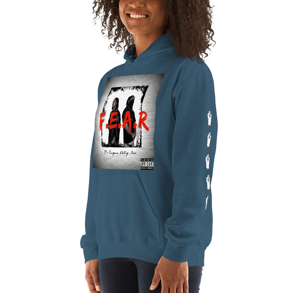 Miniature : Donovan James "F.E.A.R (For Everyone Acting Real) Mixtape Cover" Hoodie