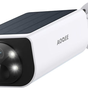 🔐 Test : Caméra de surveillance extérieure sans fil AOQEE 2K – Sécurité intelligente et autonome