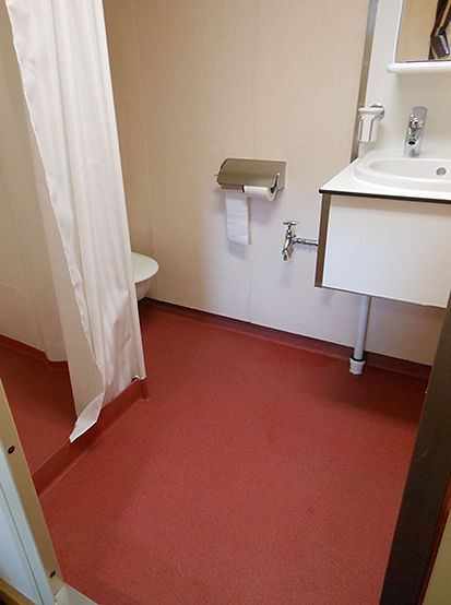 Babcock Irish Navy Wet Space Shower Room