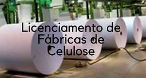 Imagem de uma fabrica de celulose