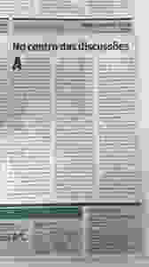 Imagem do texto publicado no Jornal