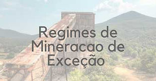 Imagem de mineração com regime de exceção