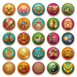 Indian Culture Traditional Symbols