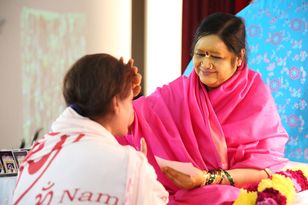 Individual Blessings Day with Amma