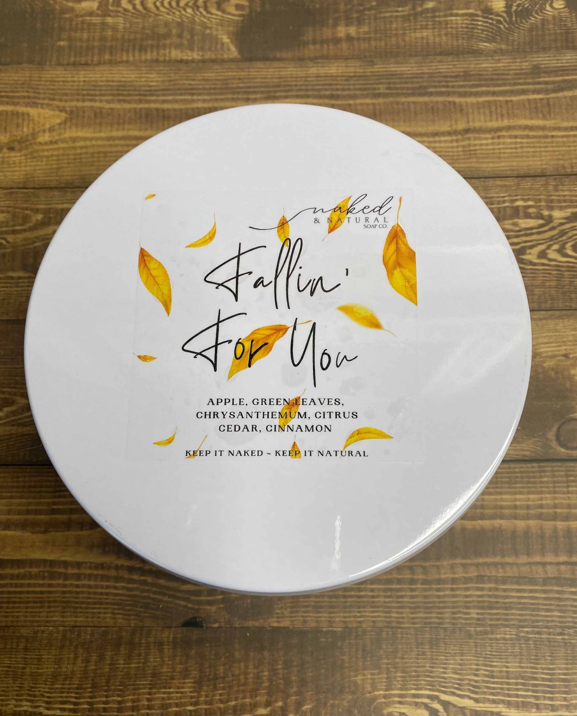 Fallin' For You soy wax candle 16oz 