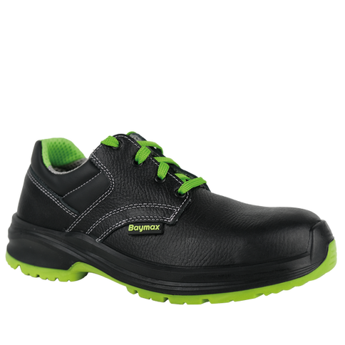 BAYMAX GOLDEN BX-02 Deri Bağcıklı (S2/S3) İş Güvenlik Ayakkabısı
