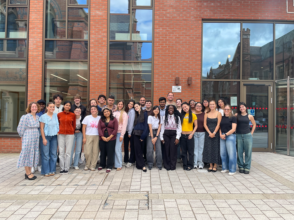 Yvonne, Jess, and LSGL Summer Course students in Belfast