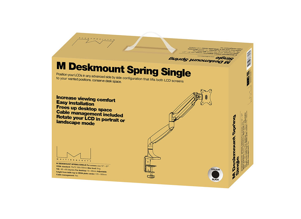 VESAÂ SPRING ARM SINGLE SORT M3262