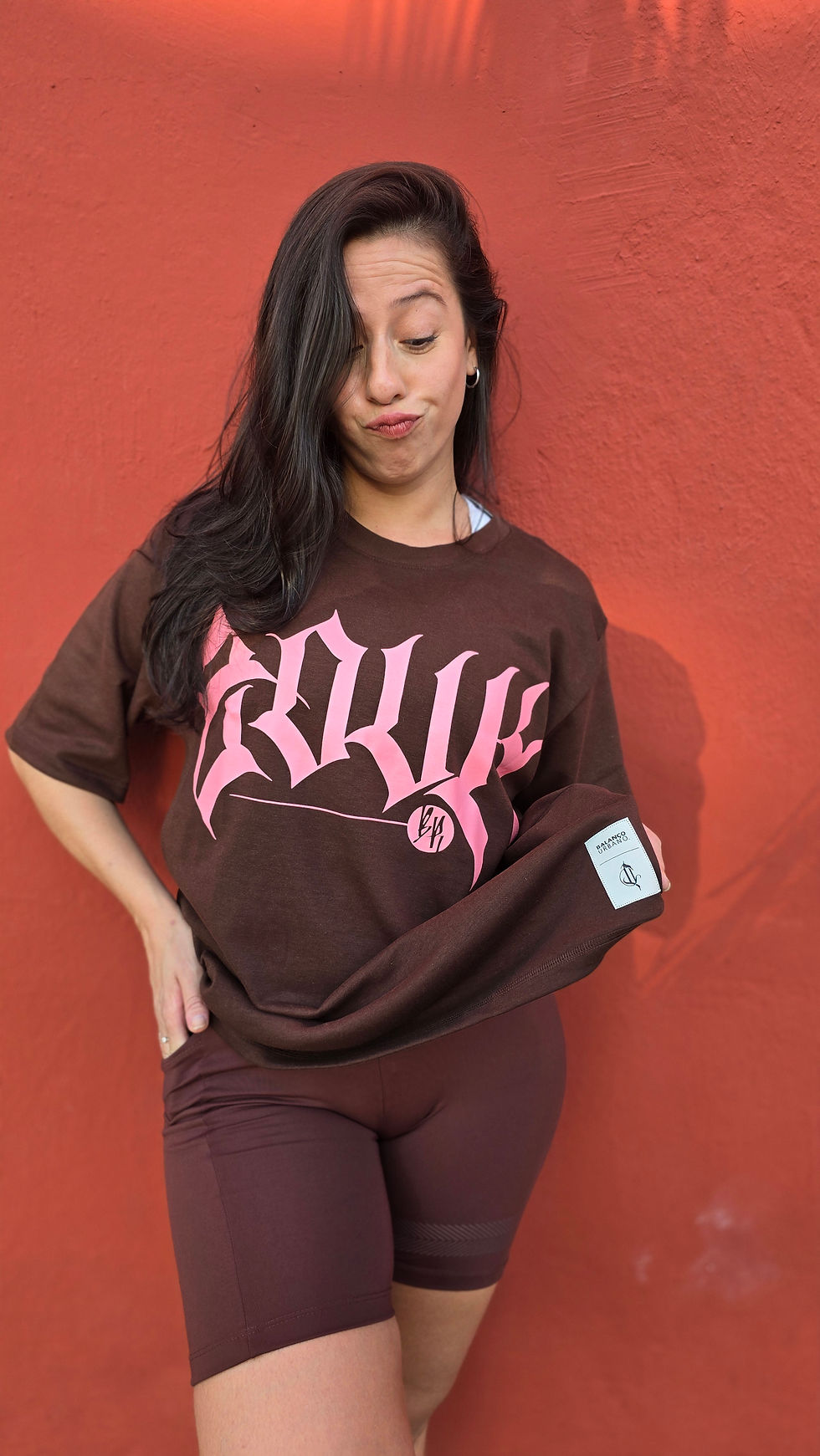 Miniatura: Camisa Oversized Zouk Marrom