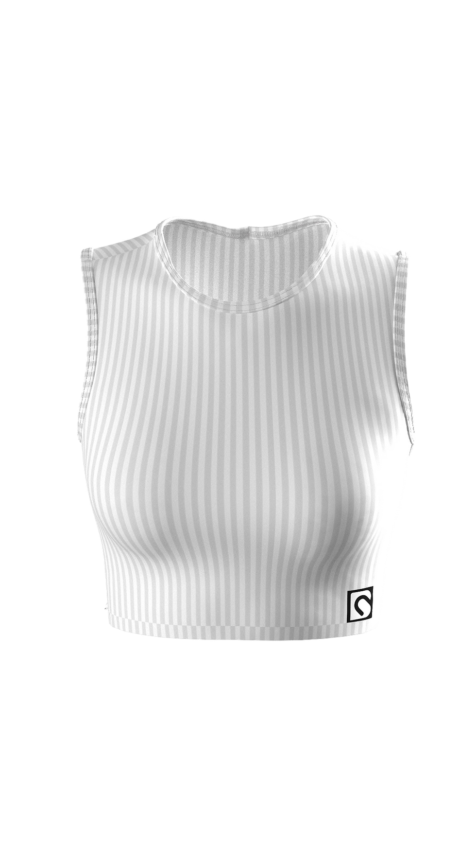 Miniatura: Top canelado White