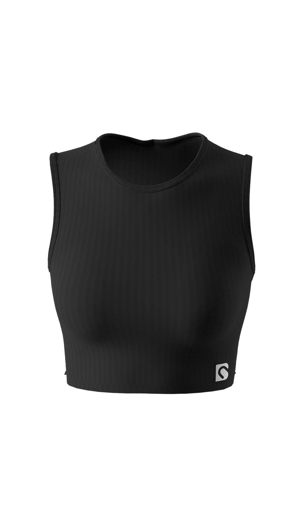 Miniatura: Top canelado Black