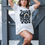 Miniatura: Camisa oversize off-white ZNY
