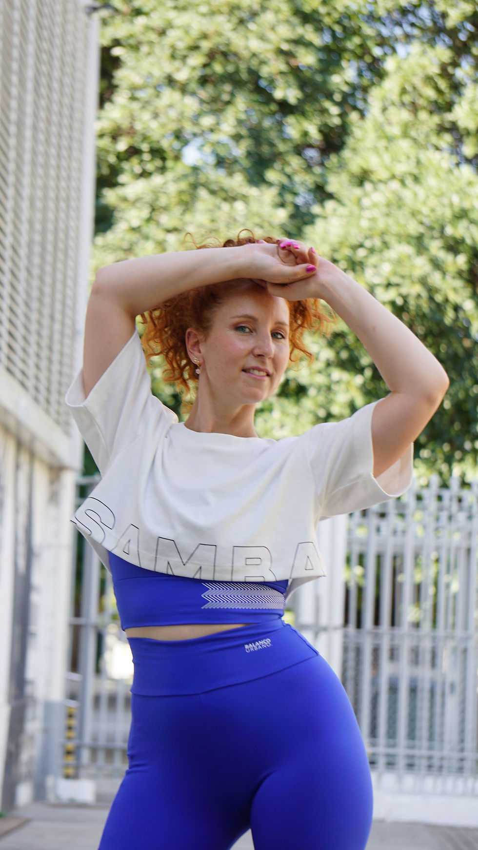 Miniatura: Camisa Cropped Samba Off-white
