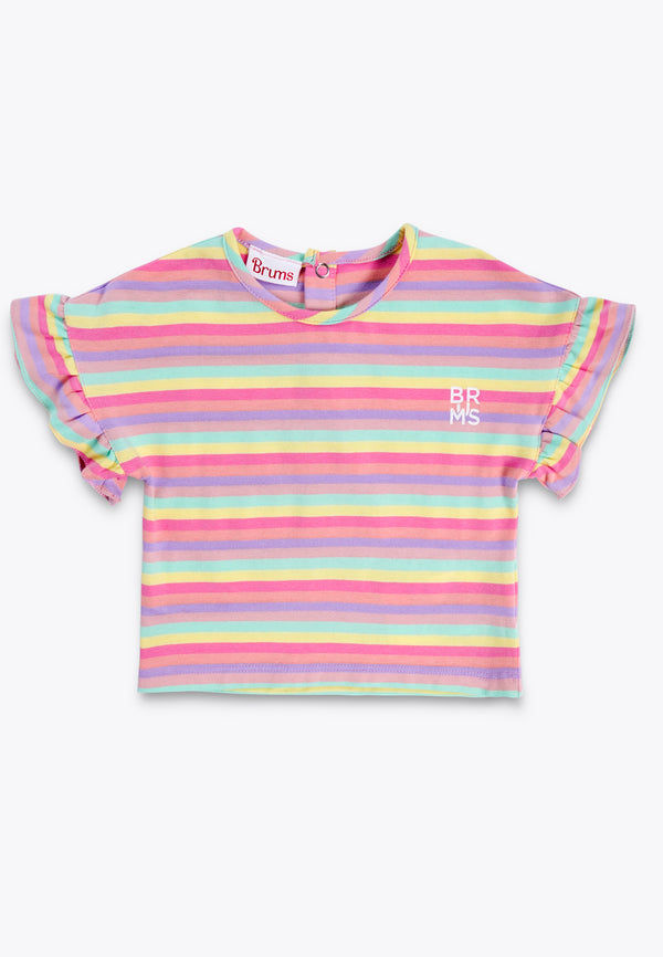 T-Shirt Righe Multicolor