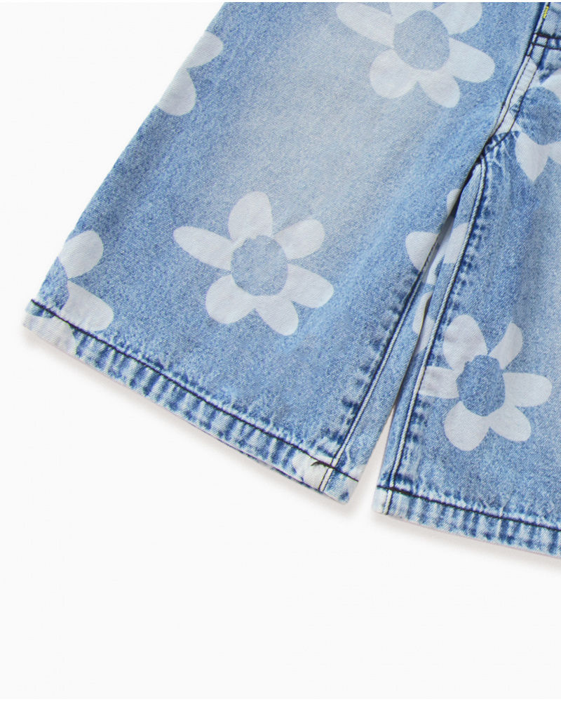 Miniatura: Pantaloni in denim blu da bambina Tuc Tuc