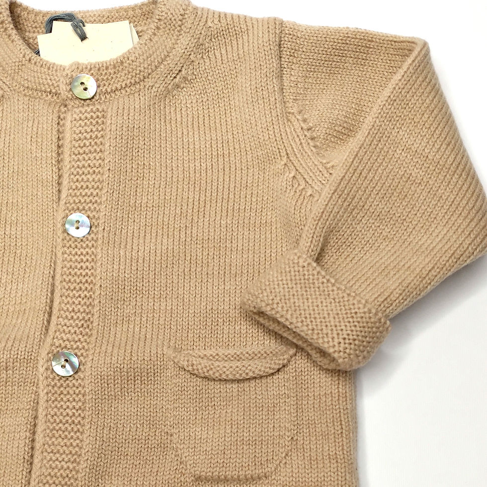 Miniatura: Gilet da neonati in Pura Lana Maglificio di Verona