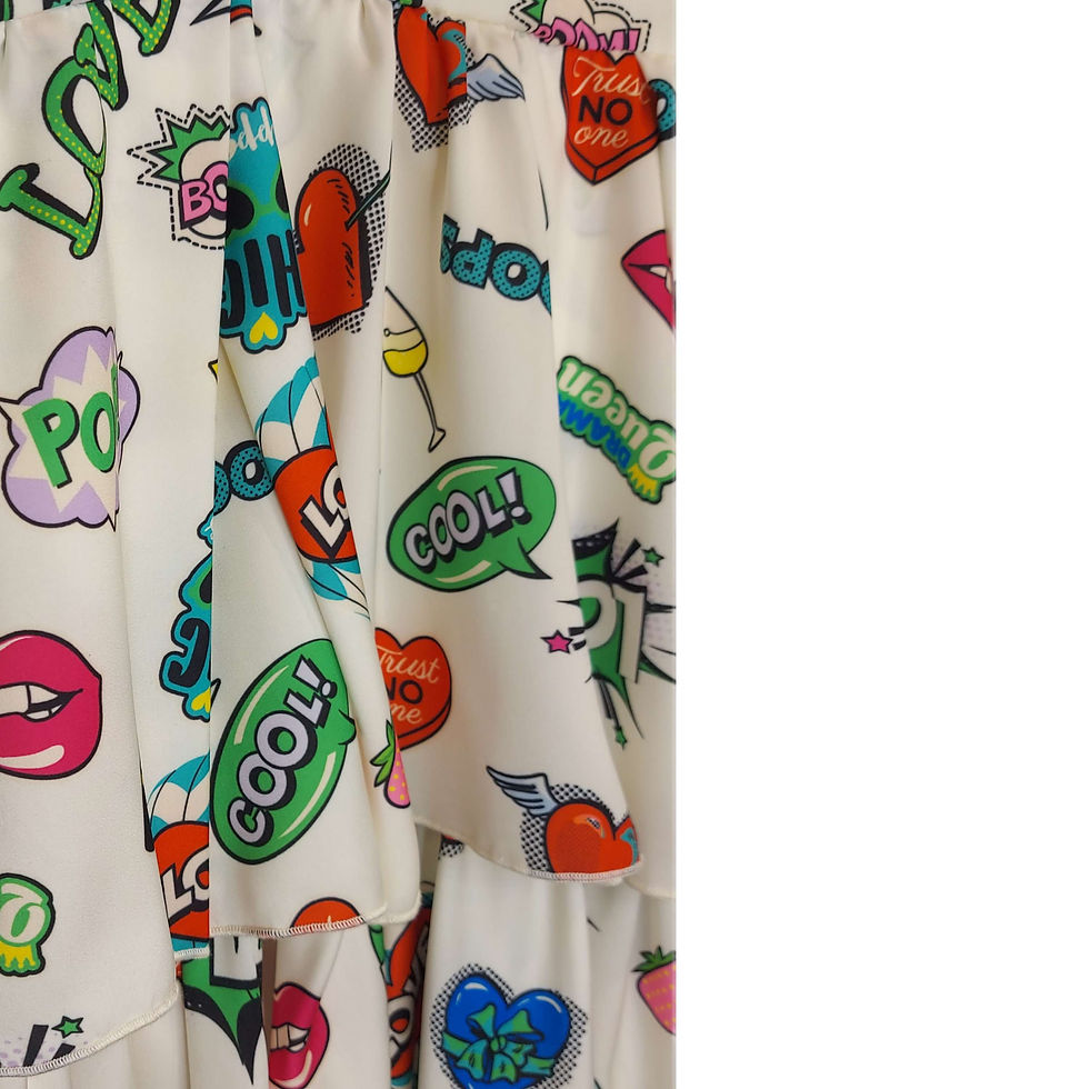 Miniatura: Abito da ragazza Comics ArtigliGirl