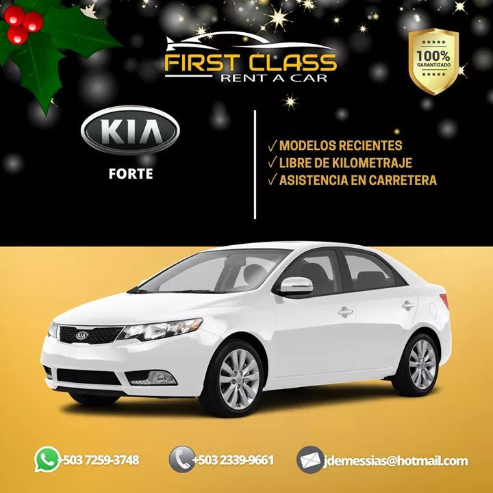 Kia Forte desde $30 diarios