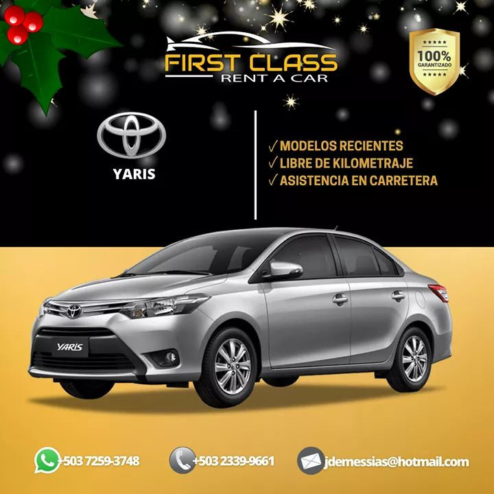Toyota Yaris desde $ 30 diarios